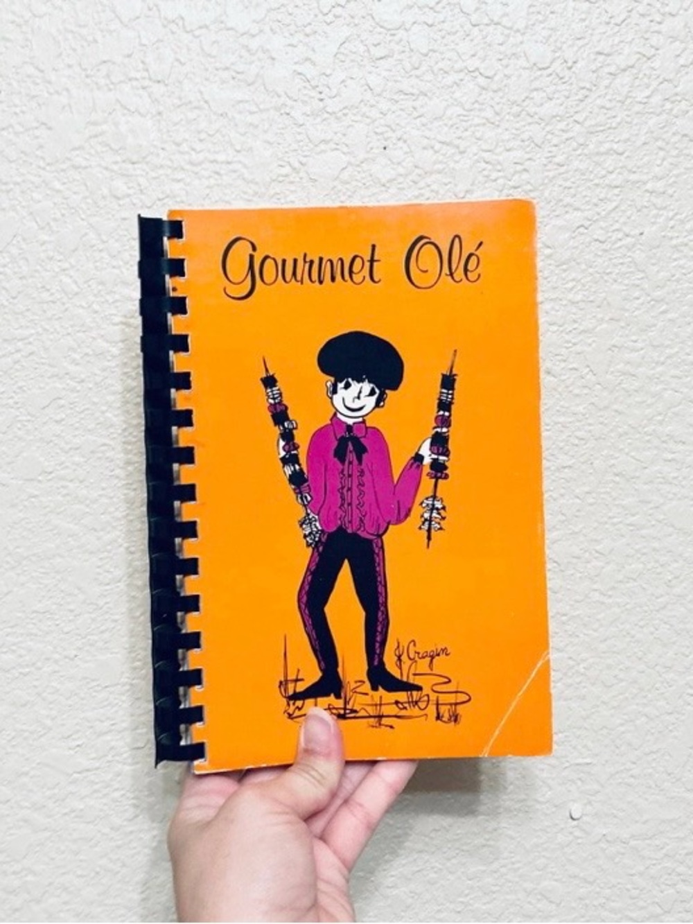 Vtg 1970s Mexican Spanish Tex-Mex Recipe Community Cookbook El Paso TX